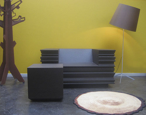 有趣的植物根地毯設計