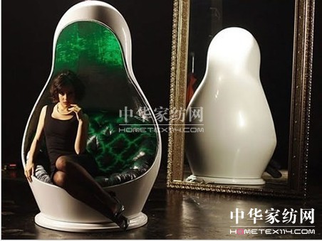 俄羅斯套娃休閑椅絕妙創意給你驚喜(組圖)