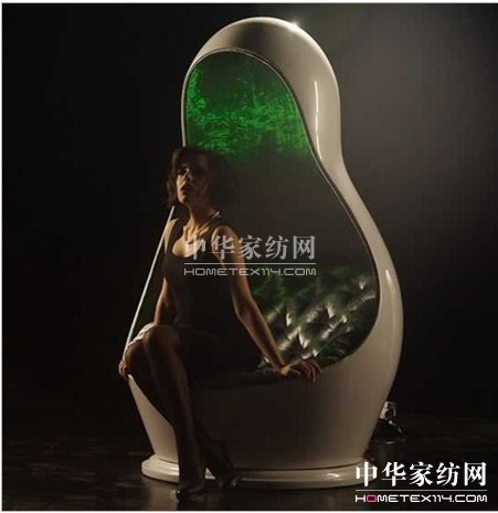 絕妙創意套娃休閑椅(組圖)