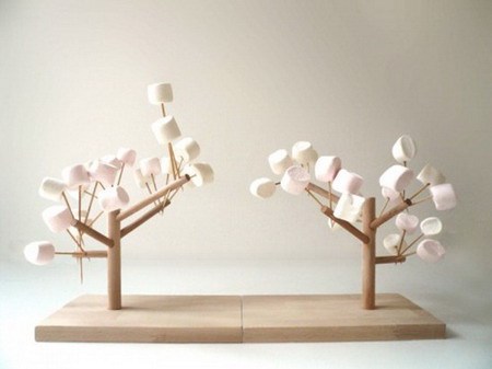 果樹造型的立體水果盤