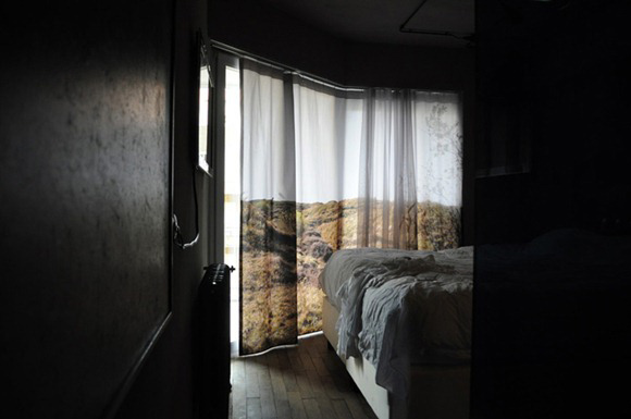 居家小情調創意3D景觀窗簾