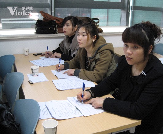 紫羅蘭家紡第六期加盟商培訓會正火熱進行