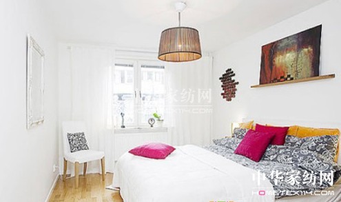 清爽白色家紡 打造夏日雅致居室