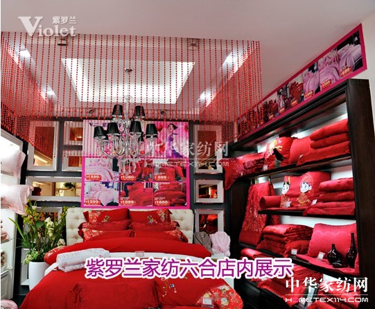 南京六合紫羅蘭專賣店大放異彩