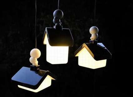 創(chuàng)意無(wú)止境 溫馨的小屋吊燈