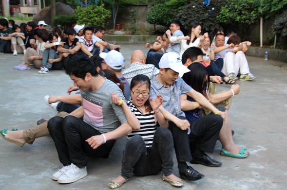激流勇進,居夢萊團隊拓展一期培訓營之浙西大峽谷
