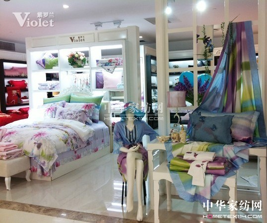 紫羅蘭家紡入駐常州金鷹國際