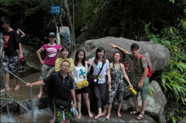 仙合家紡浙西大龍灣漂流之旅圓滿結束