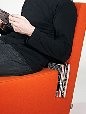 坐享“書”適生活 創(chuàng)意收納椅賞