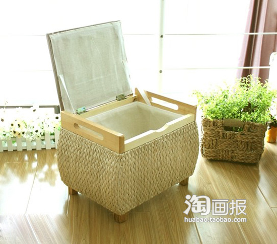 美觀實用39款儲物收納凳欣賞(3)