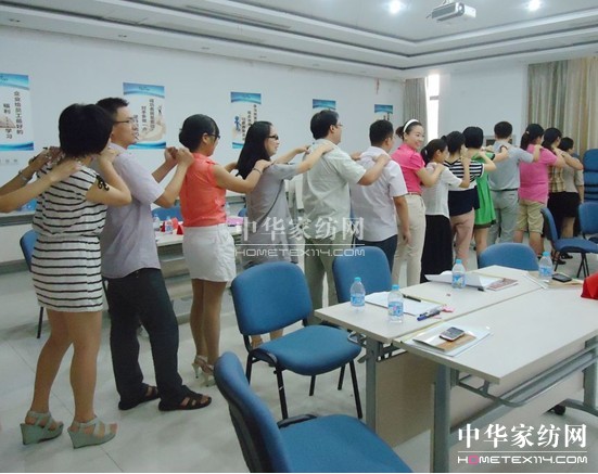 寶縵家紡舉辦第一屆TTT培訓