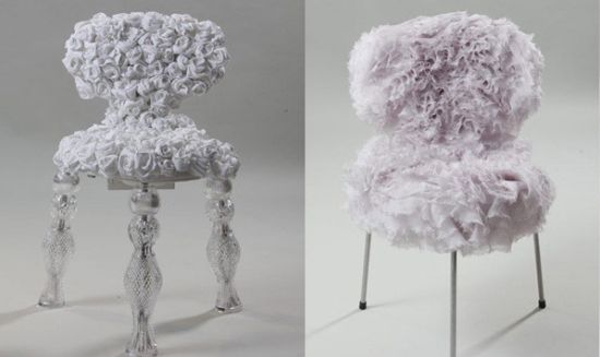 英國名廚攜時裝設計師打造愛心座椅