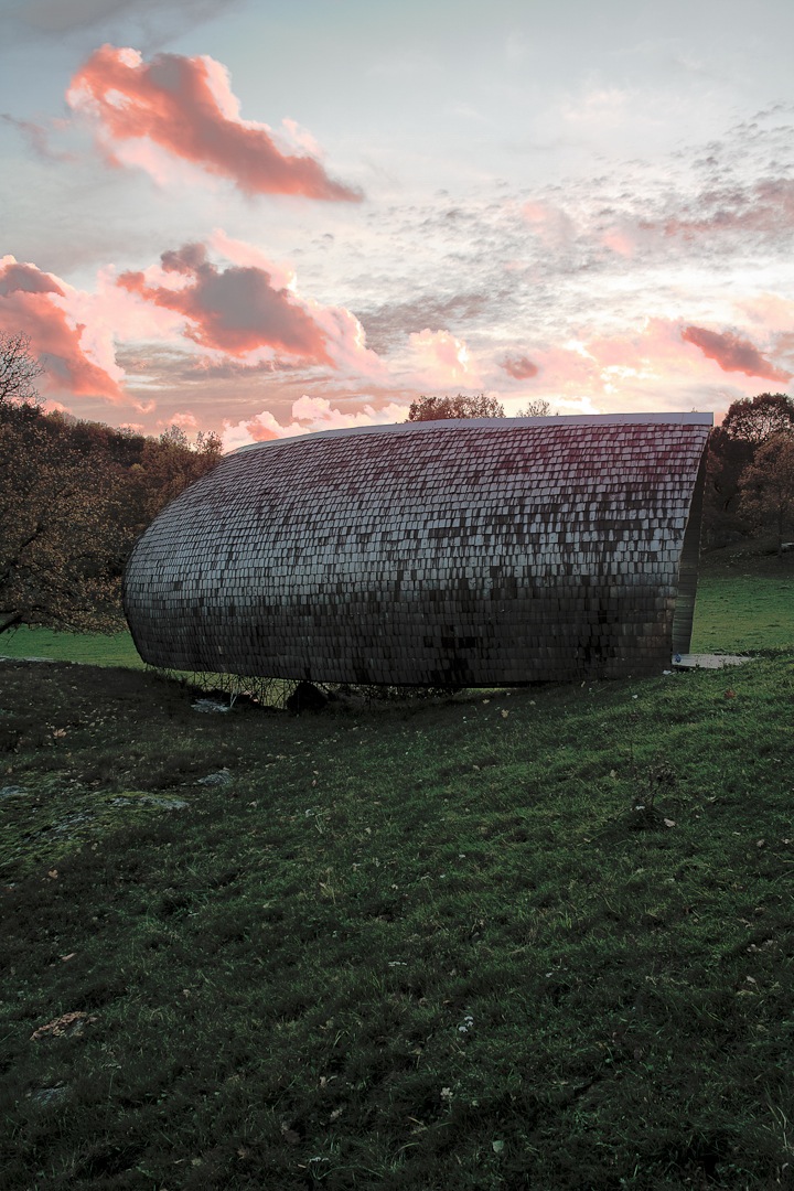 回歸自然CurvedHus創(chuàng)意造型住宅