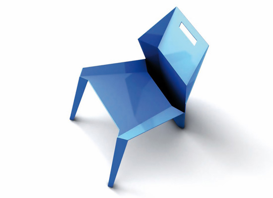 方便收納隱身尼龍座椅設計