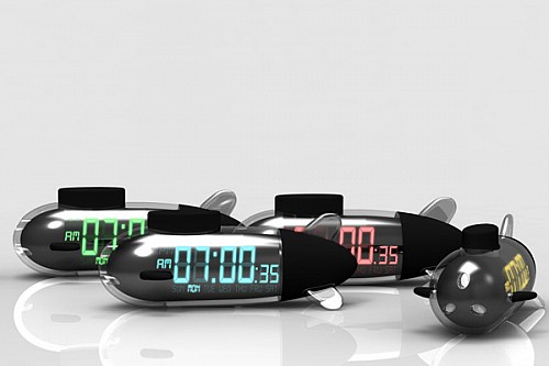 兩用潛水艇鬧鐘