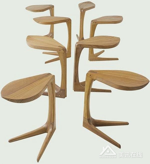 創意花瓣桌設計