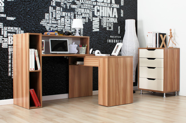 時尚簡約書房靈魂休憩地