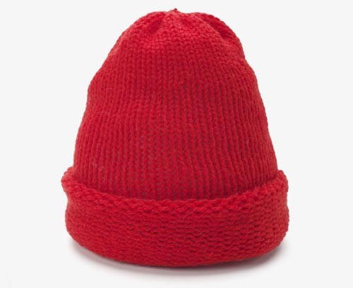 會織帽子的搖椅