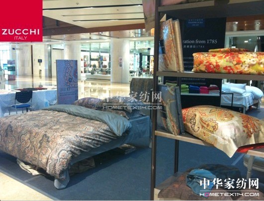高端家紡發(fā)力ZUCCHI單店業(yè)績增長12倍