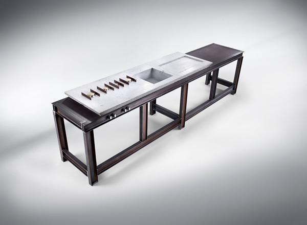 超簡潔廚房設計