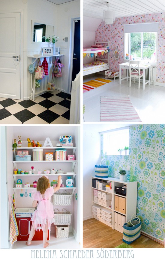 瑞典藝術家Helena的浪漫創意家居