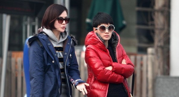 馬伊琍約閨蜜劉孜話家常