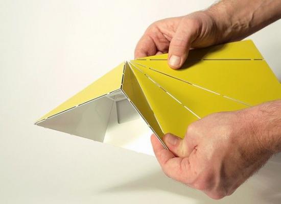 可折疊折紙式臺燈