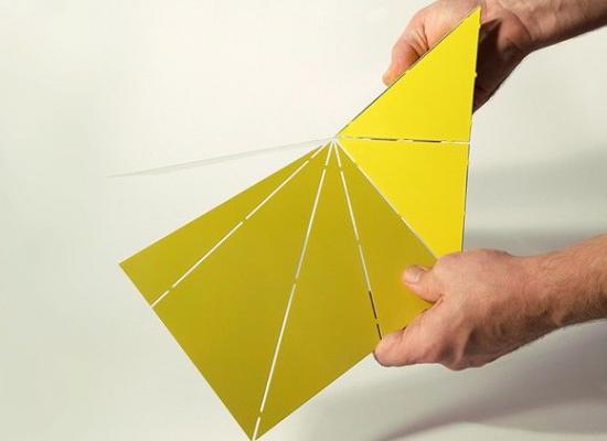 可折疊折紙式臺燈