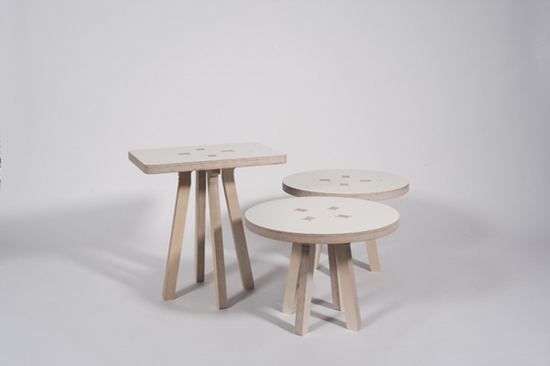 Madebywho之作獨特的按鈕椅設計