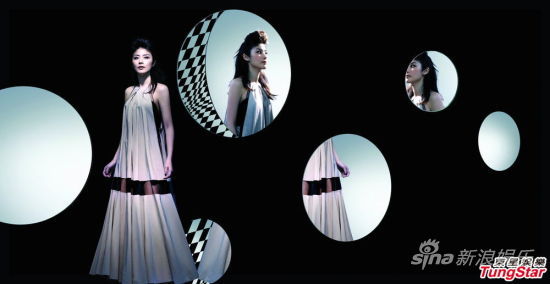 陳慧琳為專輯拍封面玩鏡子戲法