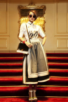 朱丹變時尚名媛2013四檔節目傍身