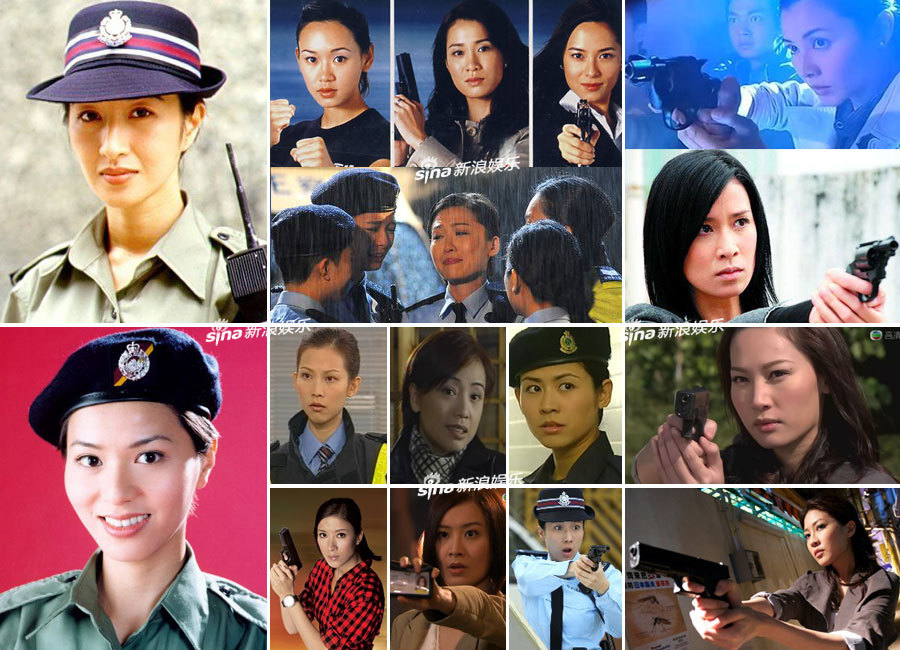 關詠荷佘詩曼 盤點港劇女警角色