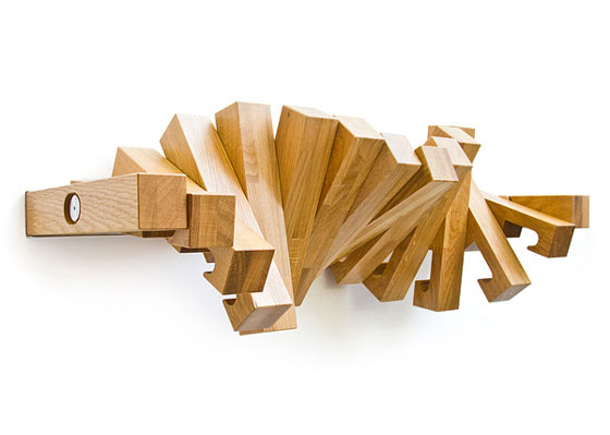 旋轉軸承創意書架