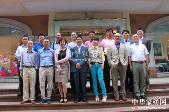 領教工坊成員訪問凱盛家紡