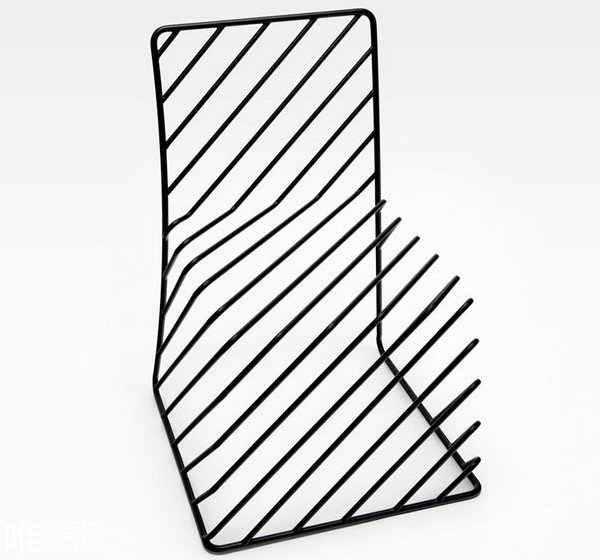 三維黑線椅不一樣的視覺效果