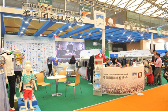 美棉協(xié)和美棉公司參加上海秋季面輔料展