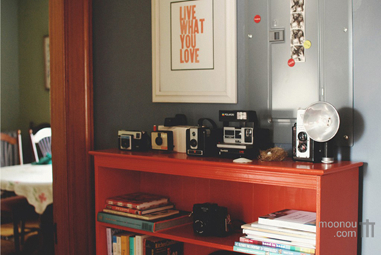 充滿甜點味道復古溫暖的家