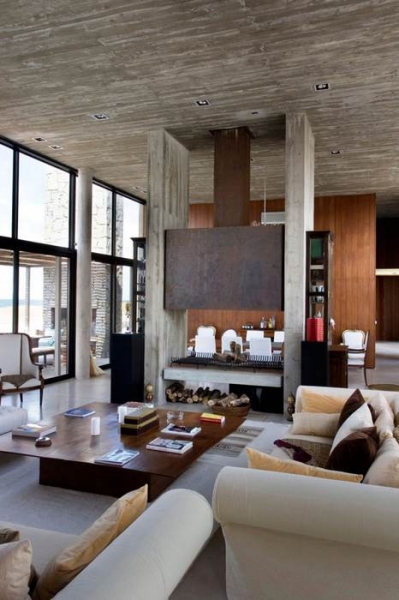 藝術(shù)奢華烏拉圭海灘泳池大宅(一)