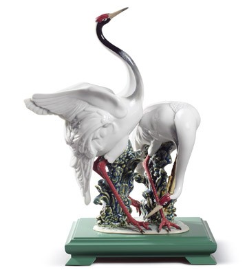 吉兆寓意的雅致瓷偶