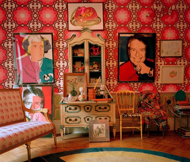 復古風潮波普布藝裝飾