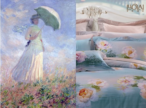 羅萊解讀莫奈油畫:讓整個世界匯成一朵花