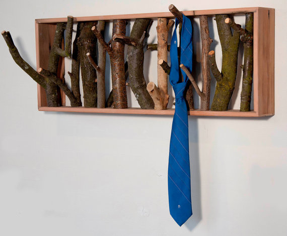 超贊的自然清新衣帽架