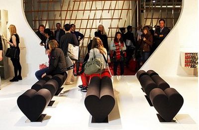 愛心形狀沙發(fā)凳