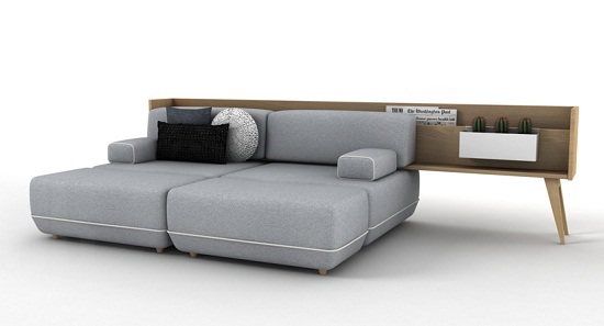 多功能于一體的沙發設計