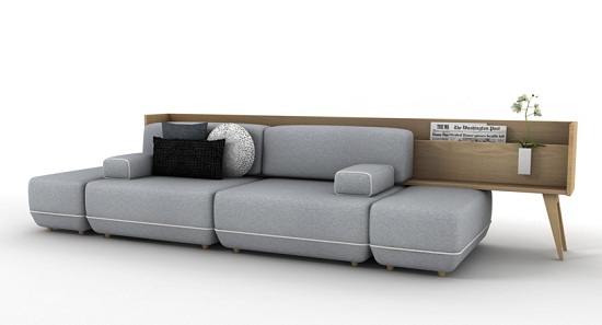 多功能于一體的沙發設計