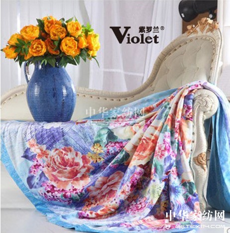 紫羅蘭家紡,把春色搬進(jìn)家里