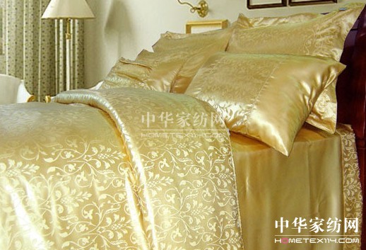 真絲家紡水洗和干洗時需注意的問題