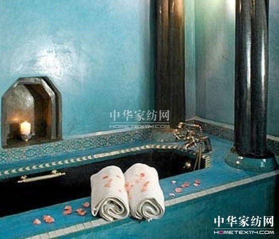 【7】盡享異域風(fēng)情摩洛哥風(fēng)格奢華浴室