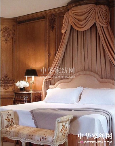 臥室床幔營造溫馨與浪漫