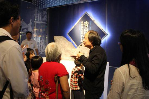 杭州舉辦傳統藍印花布藝術展